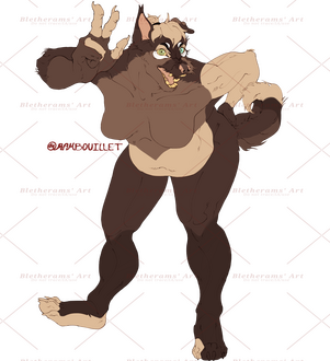 Flat full body sketch